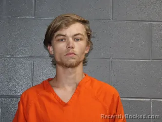 Mugshot of Colby Eugene Frost booked in Canadian County, Oklahoma on September 4, 2026