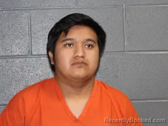 Mugshot of Diego Guachic-Guachic booked in Canadian County, Oklahoma on September 6, 2026