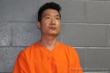 Mugshot of Shifeng Zheng booked in Canadian County, Oklahoma on September 8, 2026
