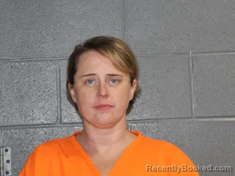 Mugshot of Victoria Leigh Hinshaw booked in Canadian County, Oklahoma on September 8, 2026