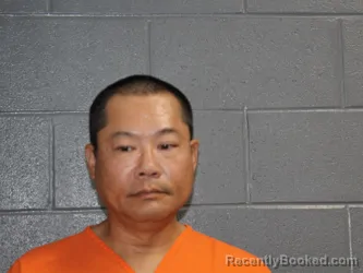 Mugshot of Shih Hua Liu booked in Canadian County, Oklahoma on September 23, 2026