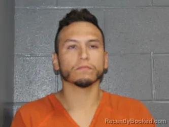 Mugshot of Angel Nathaniel Perez booked in Canadian County, Oklahoma on September 29, 2026