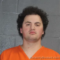 Mugshot of Nicholas Gabriel Clark booked in Canadian County, Oklahoma on October 23, 2026