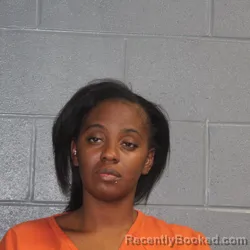 Mugshot of Kenisha Deanna Jordan booked in Canadian County, Oklahoma on October 25, 2026