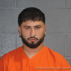Mugshot of Christopher Vargas Diaz booked in Canadian County, Oklahoma on October 25, 2026