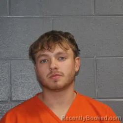 Mugshot of Brett Carter Rodriquez booked in Canadian County, Oklahoma on October 25, 2026