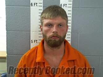 Booking photo from Carter County, Oklahoma