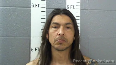 Booking photo from Carter County, Oklahoma
