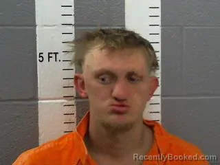 Mugshot of RIELEY JACOB MULLINS booked in Carter County, Oklahoma on March 17, 2026