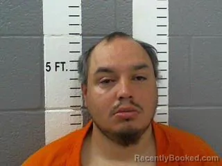 Mugshot of CALEM COLE THOMAS booked in Carter County, Oklahoma on March 18, 2026