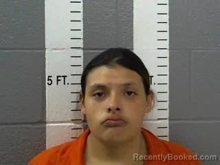 Mugshot of SAMANTHA ALICIA CRUZ booked in Carter County, Oklahoma on March 22, 2026