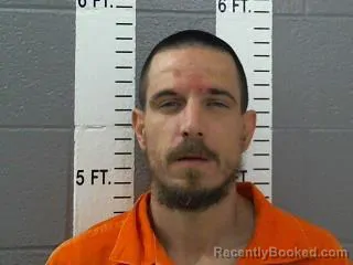 Mugshot of CORY ALLEN STAMPER booked in Carter County, Oklahoma on March 25, 2026