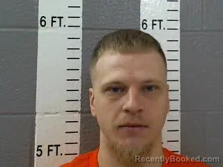 Mugshot of SEBASTIEN CHACE WOOD booked in Carter County, Oklahoma on March 30, 2026