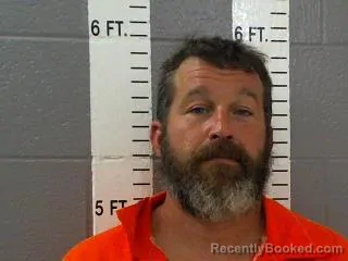 Mugshot of JOSEY JAMES RUSSELL booked in Carter County, Oklahoma on April 24, 2026