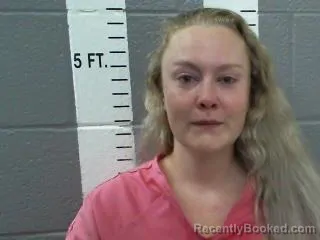 Mugshot of HANNAH KANGAS booked in Carter County, Oklahoma on April 25, 2026