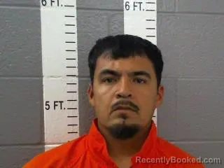 Mugshot of LUIS GERARDO MORENO booked in Carter County, Oklahoma on May 4, 2026