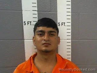 Mugshot of Sergio Alexander Dominguez booked in Carter County, Oklahoma on July 27, 2026