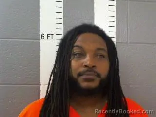 Mugshot of Jamarquis Cortez Amos booked in Carter County, Oklahoma on July 28, 2026