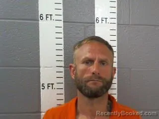 Mugshot of Jeffery Lynn Glazner booked in Carter County, Oklahoma on July 30, 2026