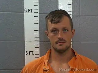 Mugshot of Dain Alexander Rayburn booked in Carter County, Oklahoma on July 30, 2026