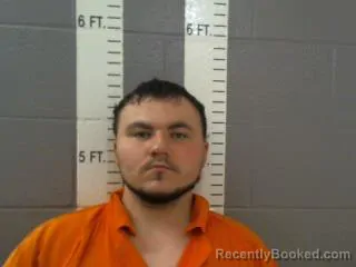 Mugshot of Codan Landon Mark Forney booked in Carter County, Oklahoma on August 19, 2026