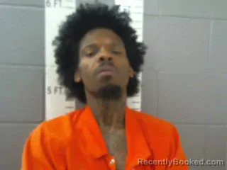 Mugshot of Tristan Lakendrick Moore booked in Carter County, Oklahoma on August 21, 2026