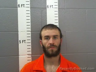 Mugshot of Chasen Michael Teel booked in Carter County, Oklahoma on October 9, 2026