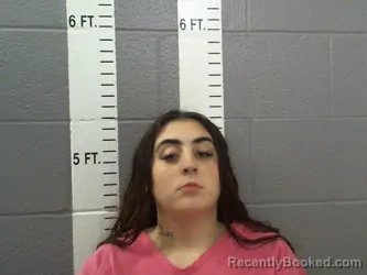 Mugshot of Aliegh Dawn Cooper booked in Carter County, Oklahoma on October 9, 2026