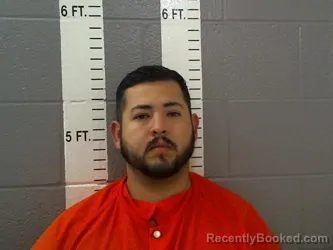 Mugshot of Luis Angel Vazquez booked in Carter County, Oklahoma on October 9, 2026