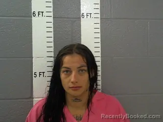 Mugshot of Kenzi Robinson booked in Carter County, Oklahoma on October 11, 2026