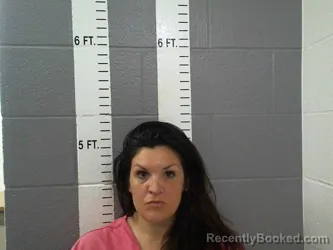 Mugshot of Erica Paige Minor booked in Carter County, Oklahoma on October 14, 2026