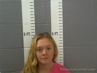 Mugshot of Aubrey Paige Dedek booked in Carter County, Oklahoma on October 21, 2026
