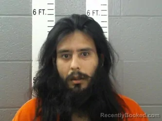 Mugshot of Brandon Javier Gutierrez-Nino booked in Carter County, Oklahoma on October 22, 2026