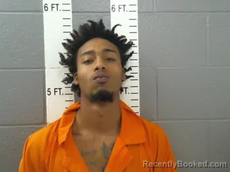 Mugshot of Duane Quintrelle Johnson booked in Carter County, Oklahoma on October 23, 2026