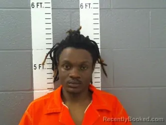 Mugshot of Jamarcus Christopher Lacure booked in Carter County, Oklahoma on October 23, 2026