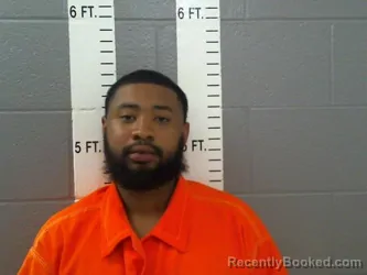 Mugshot of Davonta Malique Anderson booked in Carter County, Oklahoma on October 25, 2026