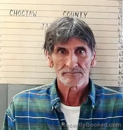 Booking photo from Choctaw County, Oklahoma