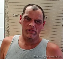 Mugshot of TONY RAY CLINTON booked in Choctaw County, Oklahoma on March 27, 2026