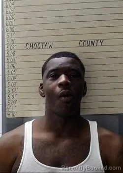 Mugshot of KELTON DEAIRE DILLARD booked in Choctaw County, Oklahoma on April 4, 2026