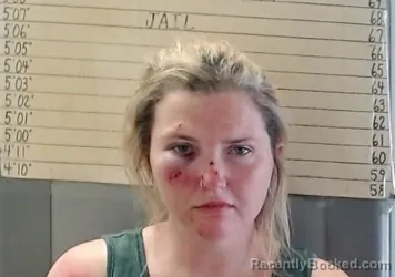 Mugshot of KATIE JO CARLTON booked in Choctaw County, Oklahoma on April 4, 2026