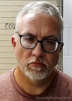 Mugshot of THOMAS LEE BURKHART booked in Choctaw County, Oklahoma on April 12, 2026