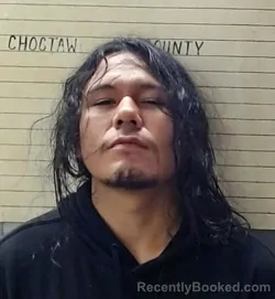 Mugshot of KELLY KYLE LOMAN booked in Choctaw County, Oklahoma on April 14, 2026