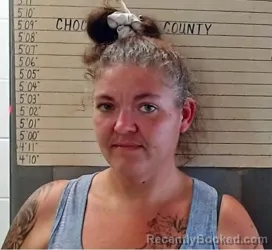 Mugshot of KATHERINE RANAY RICHARDSON - BOESS booked in Choctaw County, Oklahoma on April 16, 2026