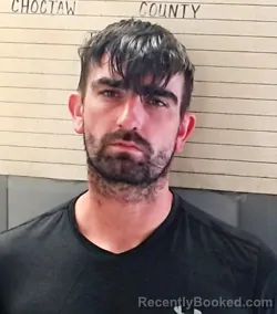 Mugshot of JOHN TONY BISHOP booked in Choctaw County, Oklahoma on April 16, 2026