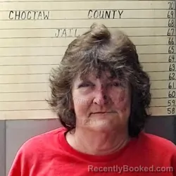 Mugshot of TAMMY SUE WATTS booked in Choctaw County, Oklahoma on July 3, 2026