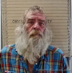 Mugshot of Michael Dean Rankin booked in Choctaw County, Oklahoma on August 10, 2026