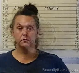 Mugshot of Amanda Campbell booked in Choctaw County, Oklahoma on September 3, 2026