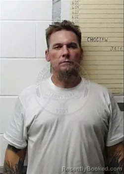 Mugshot of Larry Williams booked in Choctaw County, Oklahoma on October 1, 2026