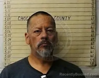 Mugshot of Rodney Joel Battiest booked in Choctaw County, Oklahoma on October 1, 2026