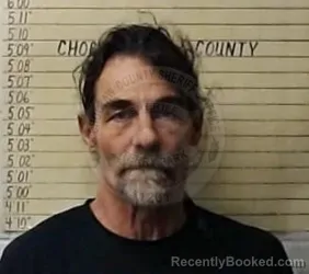Mugshot of Frankie Ray Carmody booked in Choctaw County, Oklahoma on October 4, 2026